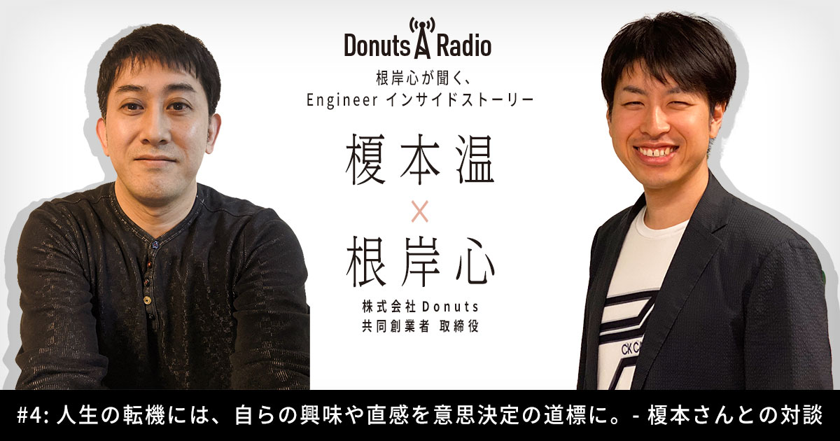 Donuts Radio #004【榎本温さん】
